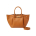 Bolso de Piel de Vacuno Diseño Arena y Sal